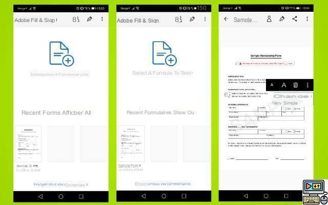 How to write on a PDF document (Android smartphone and tablet)