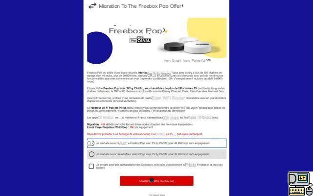 Freebox Revolution, Delta, Mini 4K: cómo cambiar la oferta y migrar a Freebox Pop (V8)