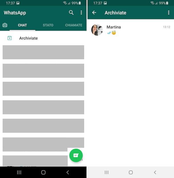 Cómo ver los chats archivados de WhatsApp