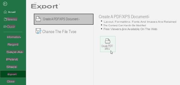 Converter Excel para PDF: Converter tabela ou gráfico