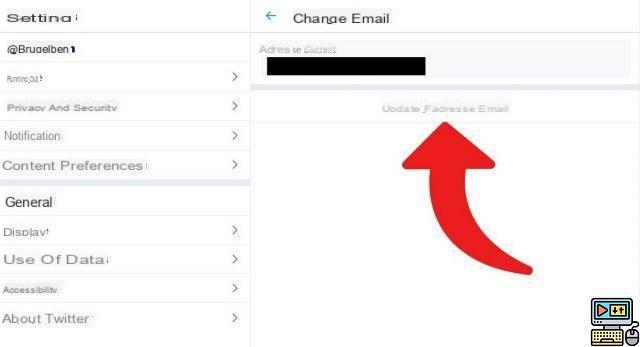 ¿Cómo cambiar la dirección de correo electrónico de mi cuenta de Twitter?
