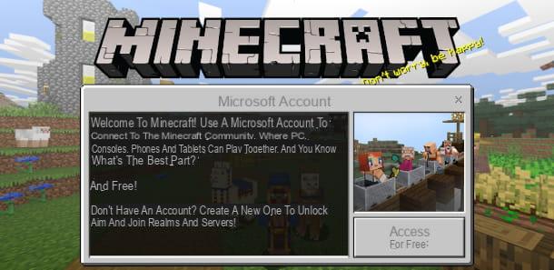 Cómo acceder a Xbox Live en Minecraft PE