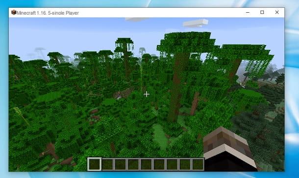 Cómo encontrar la jungla en Minecraft