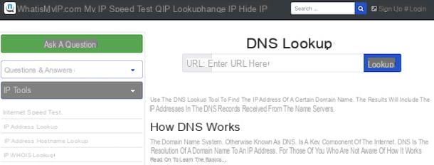 Cómo encontrar DNS
