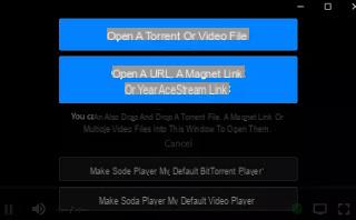 Soda Player para ver videos de Acestream y Torrent (también en Chromecast)