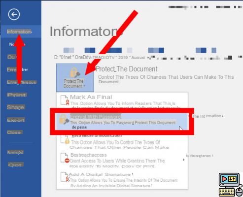 Cómo proteger con contraseña un documento de Word o Excel