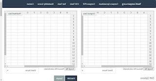 Compare dos tablas de Excel y vea las diferencias en los valores en las celdas