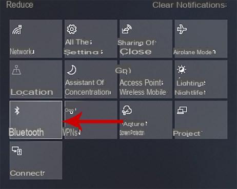 ¿Cómo activar y desactivar Bluetooth en Windows 10?