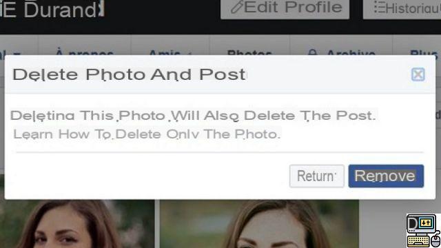 ¿Cómo borrar una foto en Facebook?