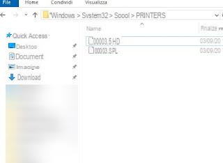 How to view the Windows Printer History