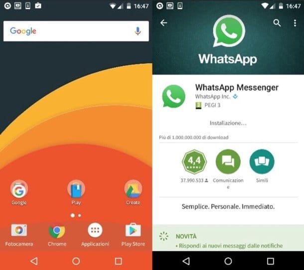 Cómo instalar WhatsApp
